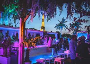 Rooftop nuit Paris